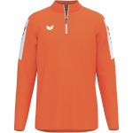   erima Intro rövidcipzáras narancssárga gyerek tréning felső