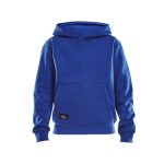 Craft Community kapucnis kék gyerek pulóver