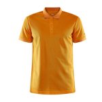 Craft Core Unify narancssárga férfi galléros póló