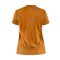 Craft Core Unify narancssárga női galléros póló