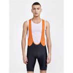   Craft ADV Endur Bib kerékpáros kantáros fekete/narancs férfi rövidnadrág