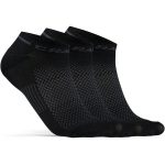 Craft Shaftless fekete zokni 3 pár