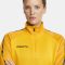 Craft Squad 2.0 félcipzáras sárga női pulóver