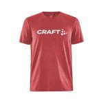 Craft Community Logo piros férfi póló