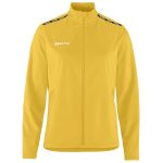 Craft Squad Go cipzáros sárga női tréning felső