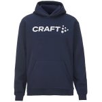   Craft Community 2.0 Logo kapucnis sötétkék férfi pulóver