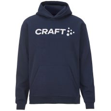 Craft Community 2.0 Logo kapucnis sötétkék férfi pulóver