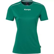 Kempa poly sötétzöld női póló