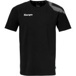 Kempa Core 26 pamut fekete unisex póló