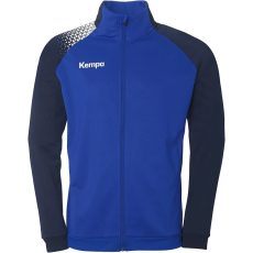 Kempa Ambition 28 cipzáros kék/sötétkék férfi tréning felső