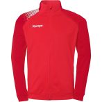 Kempa Ambition 28 cipzáros piros gyerek tréning felső