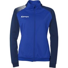 Kempa Ambition 28 cipzáros kék/sötétkék női tréning felső