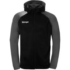 Kempa Ambition 28 kapucnis fekete gyerek tréning felső
