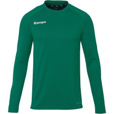 Kempa Performance hosszú ujjú zöld gyerek tréning póló