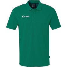 Kempa Classic zöld gyerek galléros póló
