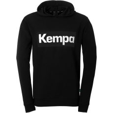  Kempa Promo kapucnis fekete gyerek pulóver