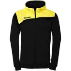   Kempa Athletics 29 kapucnis fekete/sárga gyerek szabadidő felső