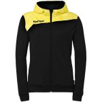    Kempa Athletics 29 kapucnis fekete/sárga női szabadidő felső