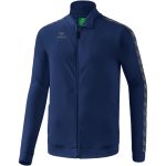   erima Essential Team pamut sötétkék cipzáras szabadidő felső