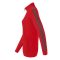 erima Essential Team pamut piros női cipzáras szabadidő felső