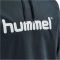 Hummel Go pamut Logo kapucnis sötétkék/fehér pulóver