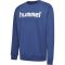 Hummel Go Logo pamut kék pulóver