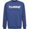 Hummel Go Logo pamut kék pulóver