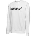 Hummel Go Logo pamut fehér pulóver