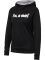 Hummel Go Logo pamut fekete női kapucnis pulóver