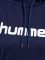 Hummel Go Logo pamut sötétkék női kapucnis pulóver