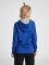 Hummel Go Logo pamut kék női kapucnis pulóver
