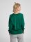 Hummel Go Logo pamut zöld női pulóver