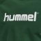 Hummel Go Logo pamut zöld női pulóver