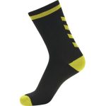 Hummel Elite fekete/sárga zokni