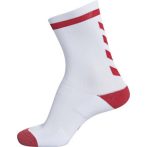 Hummel Elite fehér/piros zokni