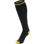 Hummel Elite fekete/sárga hosszú zokni