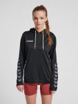 Hummel Authentic kapucnis fekete női szabadidő felső