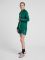 Hummel Authentic poly cipzáras zöld női szabadidő felső