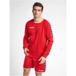 Hummel Authentic tréning piros férfi pulóver