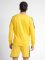 Hummel Authentic tréning pamut sárga férfi pulóver