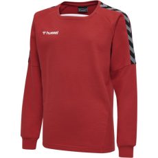 Hummel Authentic tréning pamut piros gyerek pulóver