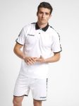 Hummel Authentic Functional fehér férfi galléros póló