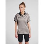 Hummel Authentic Functional szürke női galléros póló