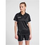 Hummel Authentic Functional fekete női galléros póló
