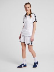 Hummel Authentic Functional fehér női galléros póló Hummel Authentic Functional fehér női galléros póló