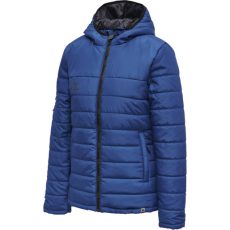 Hummel North Quilted kapucnis kék női dzseki