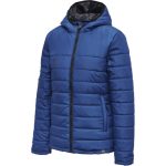 Hummel North Quilted kapucnis kék női dzseki