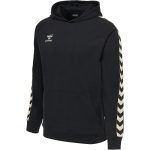   Hummel Move Classic pamut kapucnis fekete gyerek szabadidő felső