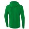 erima kapucnis zöld pulóver