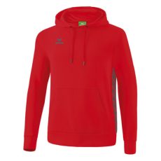 erima Essential Team pamut piros kapucnis pulóver erima Essential Team pamut piros kapucnis pulóver